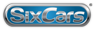 Das Logo von Six Cars ist an ein Autoemblem angelehnt.